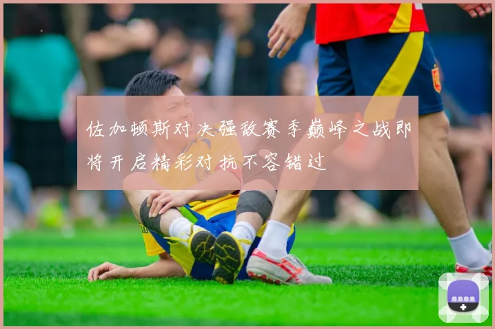 佐加顿斯对决强敌赛季巅峰之战即将开启精彩对抗不容错过